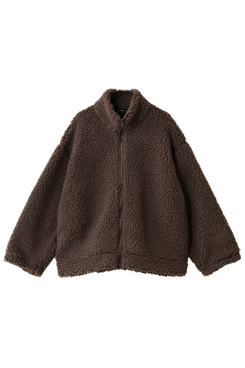 フローレント/FLORENTのウール ミックス ボア ブルゾン(ブラウン/2508F06008)