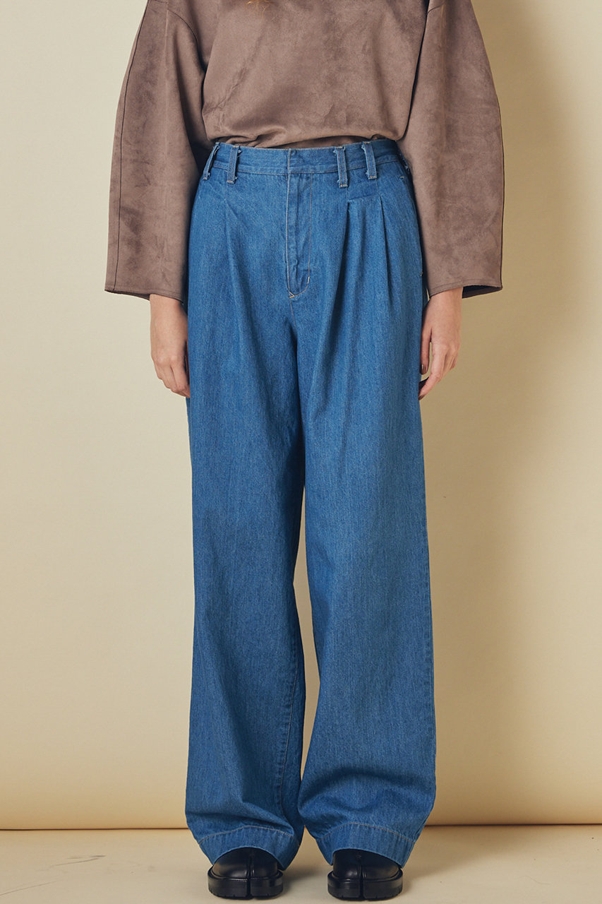 コットンデニムパンツ　FLORENT フローレント FLORENT(フローレント)｜11oz コットン デニムパンツ/ブルー の通販