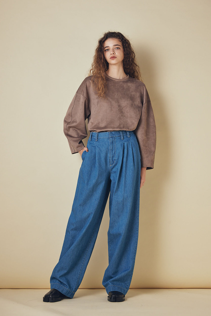 コットンデニムパンツ　FLORENT フローレント FLORENT(フローレント)｜11oz コットン デニムパンツ/ブルー の