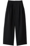 ポリエステル タック ワイドパンツ フローレント/FLORENT ブラック