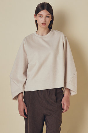 フローレント/FLORENTのウールライク シャギー プルオーバー