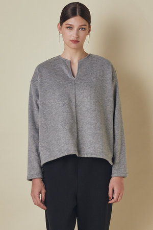 フローレント/FLORENTのウールライク シャギー キーネック プルオーバー(110300/110301)