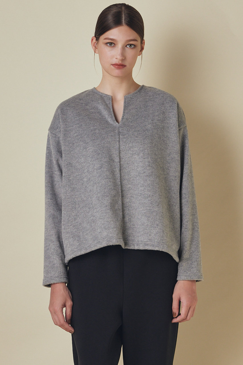 FLORENT(フローレント)｜ウールライク シャギー キーネック プル