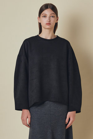 フローレント/FLORENTのリサイクルポリエステル　スエード ジャージープルオーバー(110100/110103)