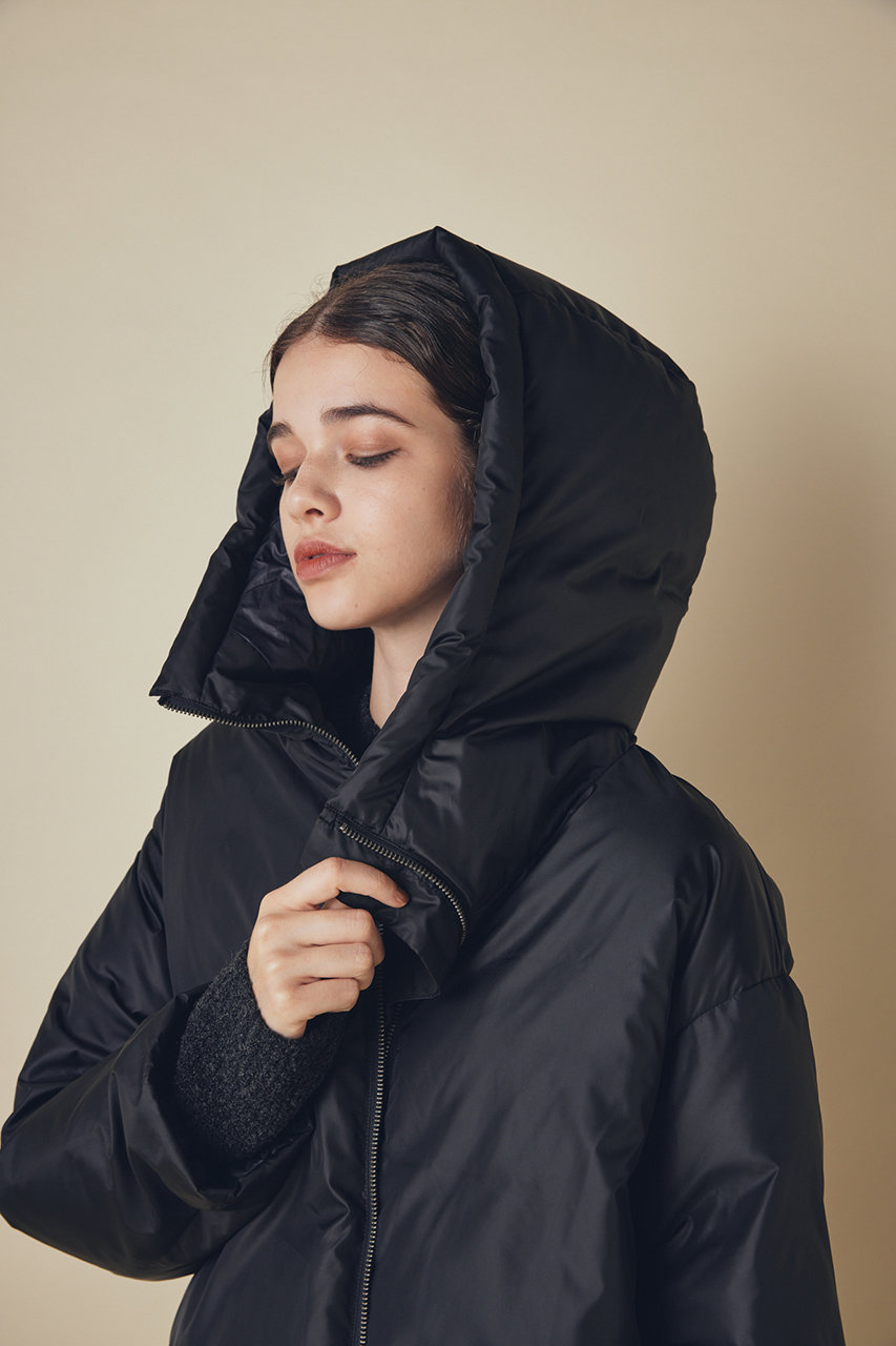 FLORENT ジャケット　ブラック FLORENT(フローレント)｜マイクロタフタ ダウン ジャケット/ブラック