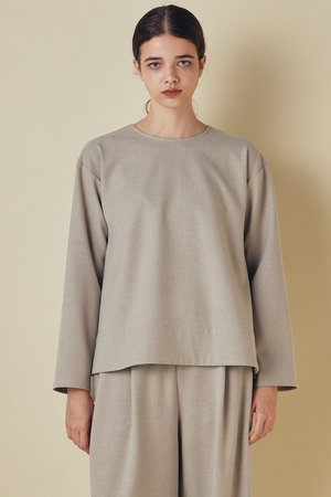 フローレント/FLORENTの2WAYストレッチ ソフトフランネル プルオーバー(110300/110301)