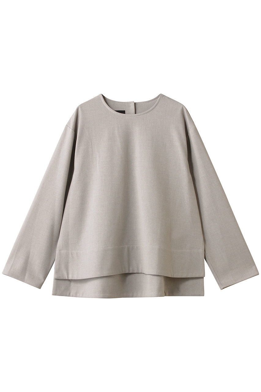 フローレント/FLORENTの2WAYストレッチ ソフトフランネル プルオーバー(ライトグレー/2508F01005)