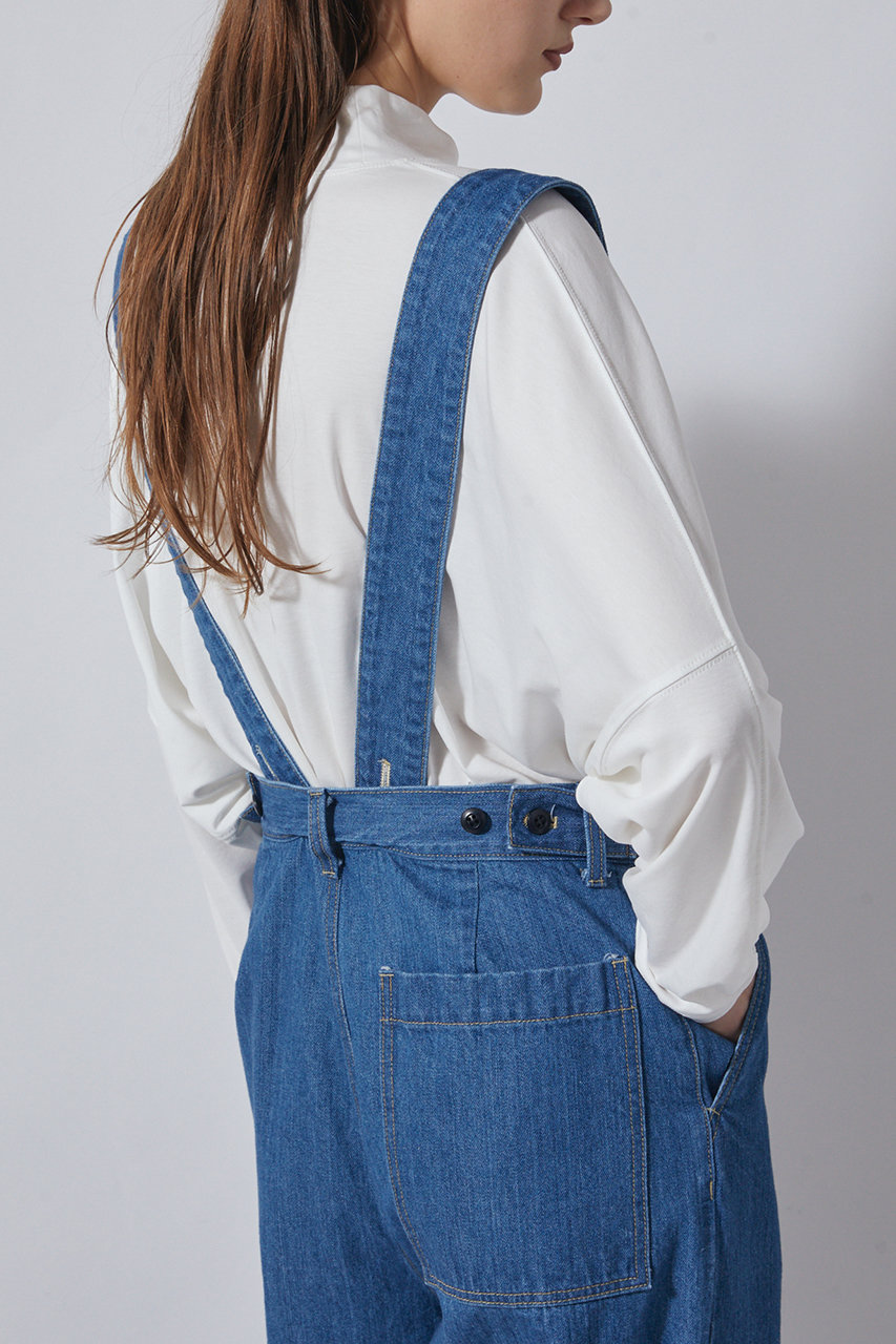 FLORENT(フローレント)｜11oz DENIM サスペンダーパンツ/ブルー の通販