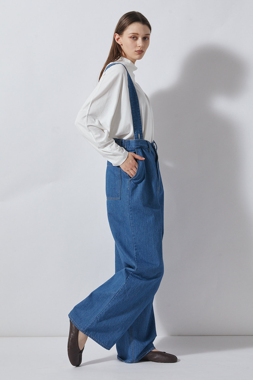 FLORENT(フローレント)｜11oz DENIM サスペンダーパンツ/ブルー の通販