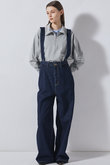 11oz DENIM サスペンダーパンツ