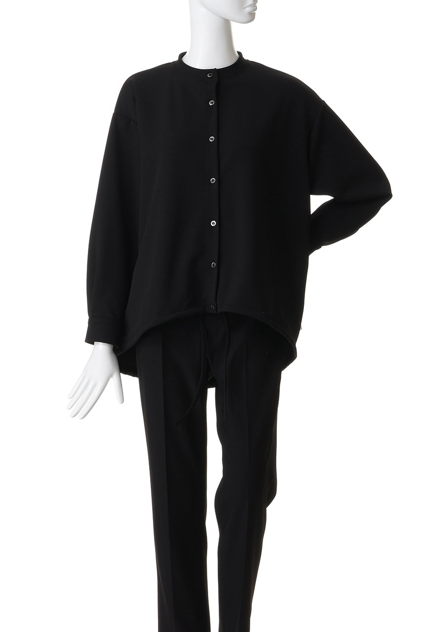 FLORENT(フローレント)｜パーフェクトジャージ シャツ/ブラック の通販