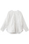 カットジャカード クルーネック ブラウス フローレント/FLORENT ホワイト