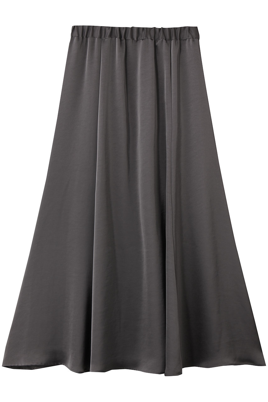 フローレント/FLORENTのヴィンテージダブルサテン ロングスカート(グレー/2511F03001)