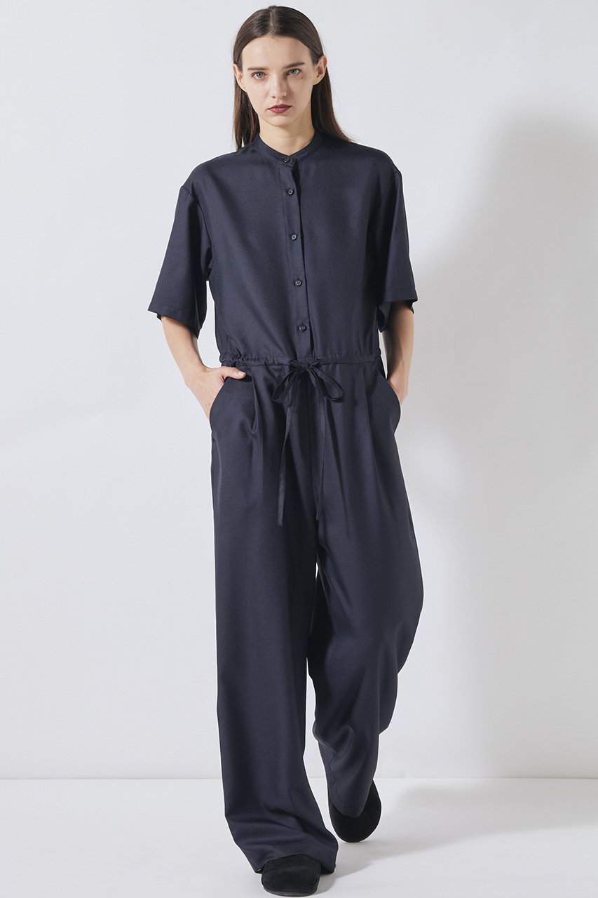 FLORENT フローレント カットソー トップス ネイビー 紺 1(M) プルオーバー 長袖 ハイネック スタンドカラー ポンチ 22秋冬 おしゃれ シンプル 無地 きれいめ 大人女子 ブランド 上品 ベーシック オフィスカジュアル 着回し Aライン【レディース】【中古】 FLORENT | Florent｜フローレント