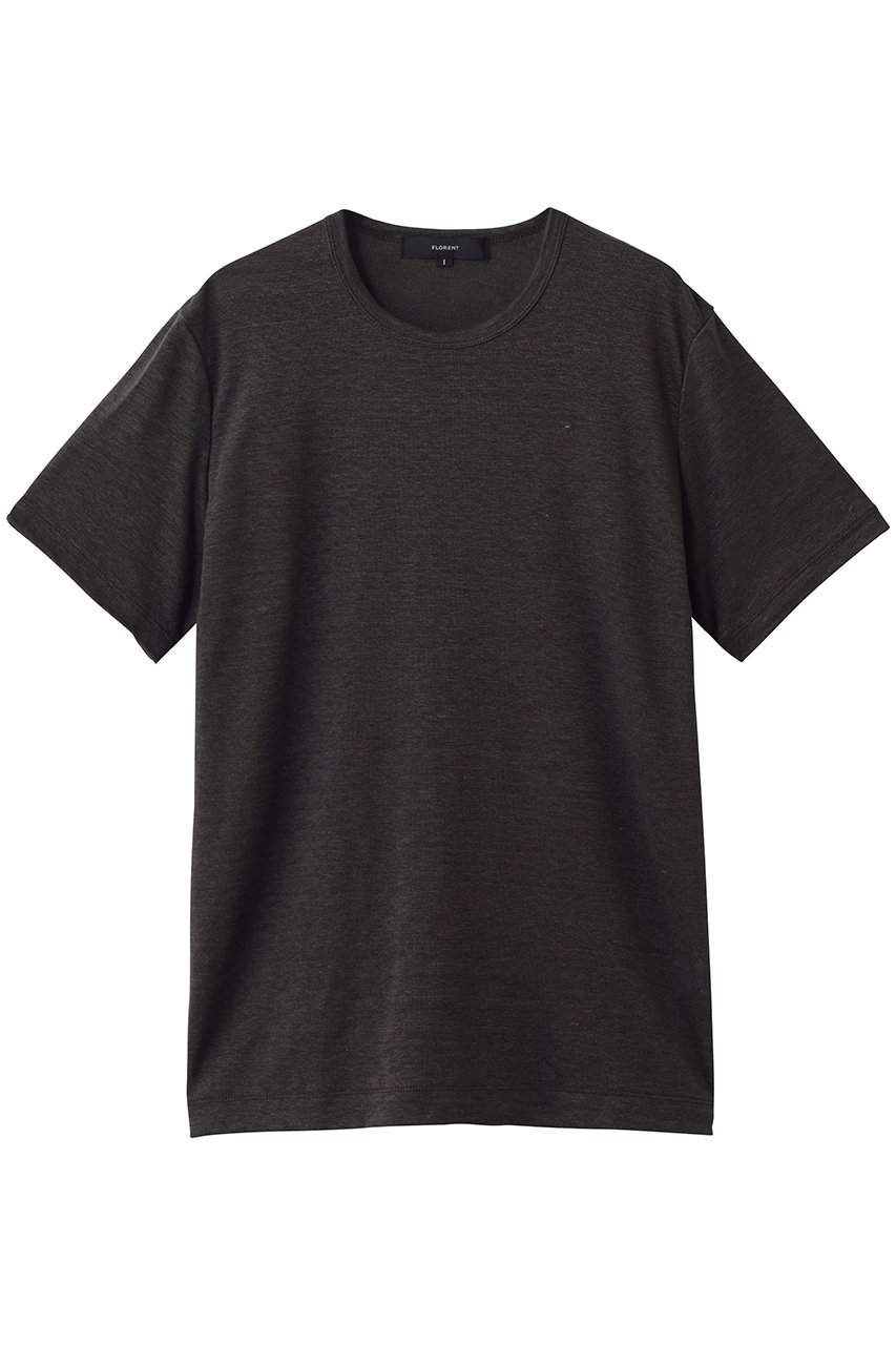 フローレント/FLORENTのソフトリネントップス(チャコールグレー/2602F06005)