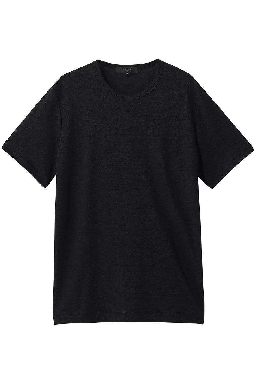 フローレント/FLORENTのソフトリネントップス(ブラック/2602F06005)