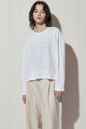 フローレント/FLORENTのソフトリネン ロングスリーブトップス(110100/110103)