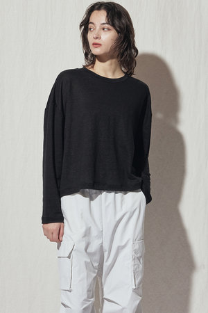 フローレント/FLORENTのソフトリネン ロングスリーブトップス(110100/110103)