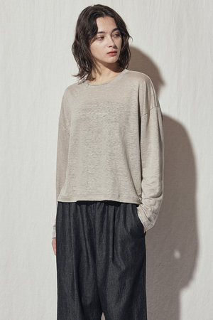 フローレント/FLORENTのソフトリネン ロングスリーブトップス(110100/110103)