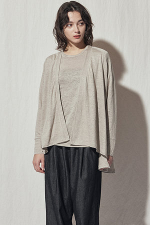 フローレント/FLORENTのソフトリネン カーディガン(110100/110104)