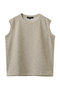 リネンライクダブルフェイス ジャージートップス フローレント/FLORENT ベージュ