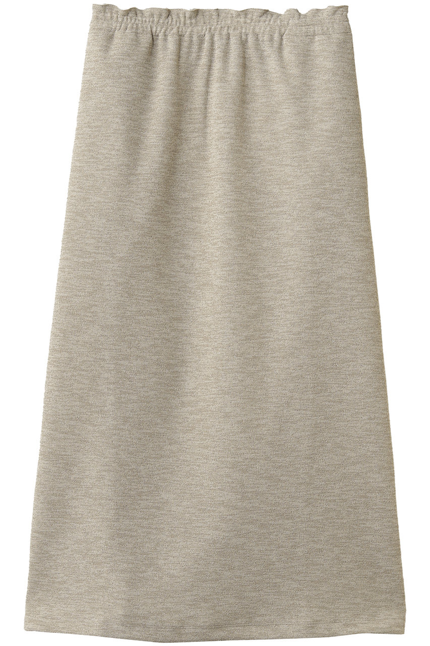 フローレント/FLORENTのリネンライクダブルフェイス ジャージーロングスカート(ベージュ/2602F06018)