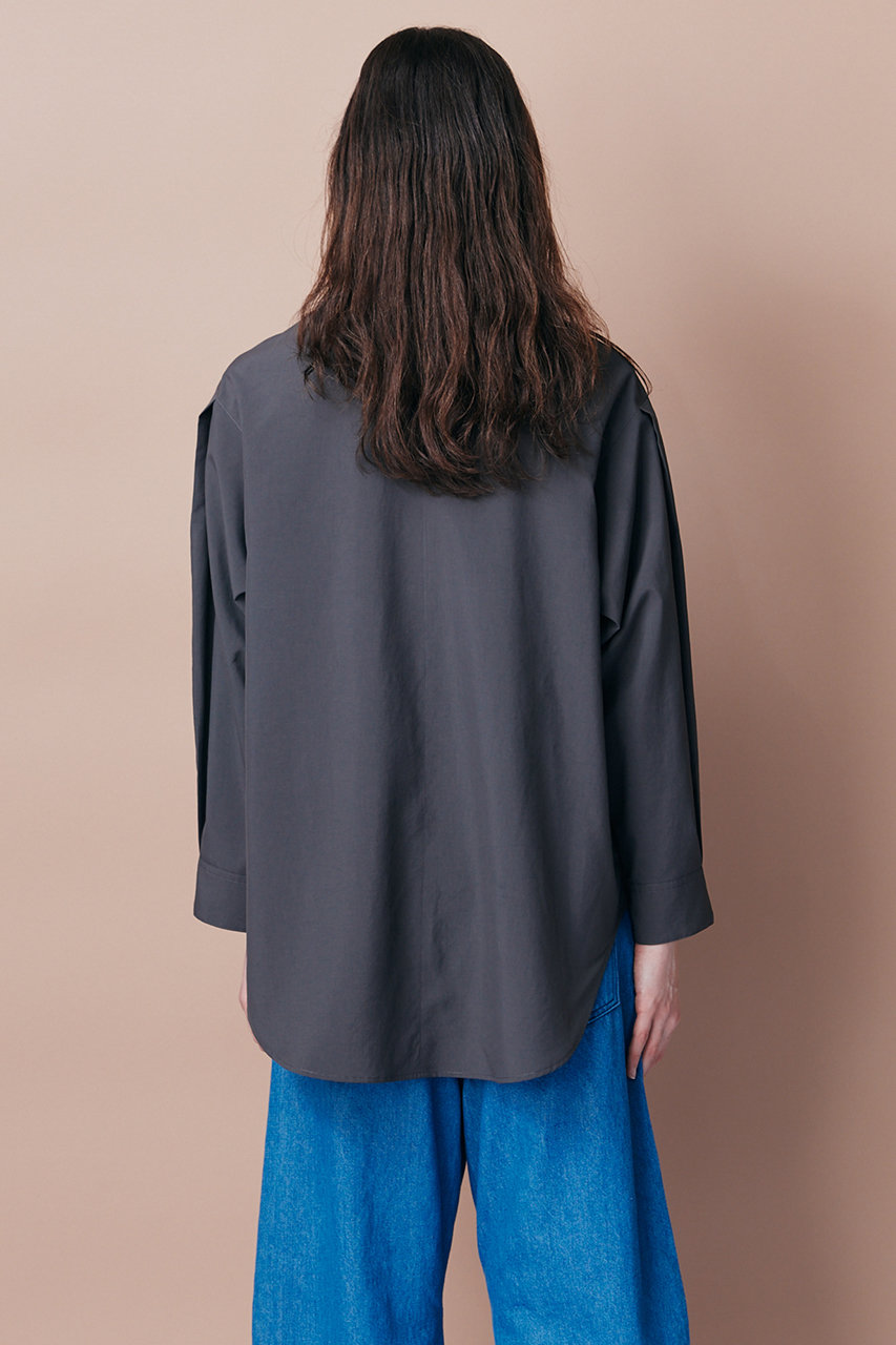 FLORENT(フローレント)｜ボウタイブラウス/グレー の通販｜ELLESHOP