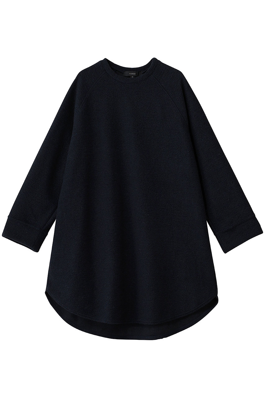 FLORENT スライバーニット ミディトップ (ネイビー, 1) フローレント ELLE SHOP