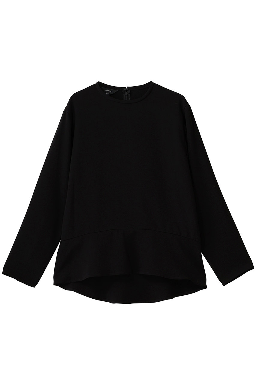 FLORENT ソアパールコンパクト フレアブラウス(2WAYストレッチ) (ブラック, 0) フローレント ELLE SHOP