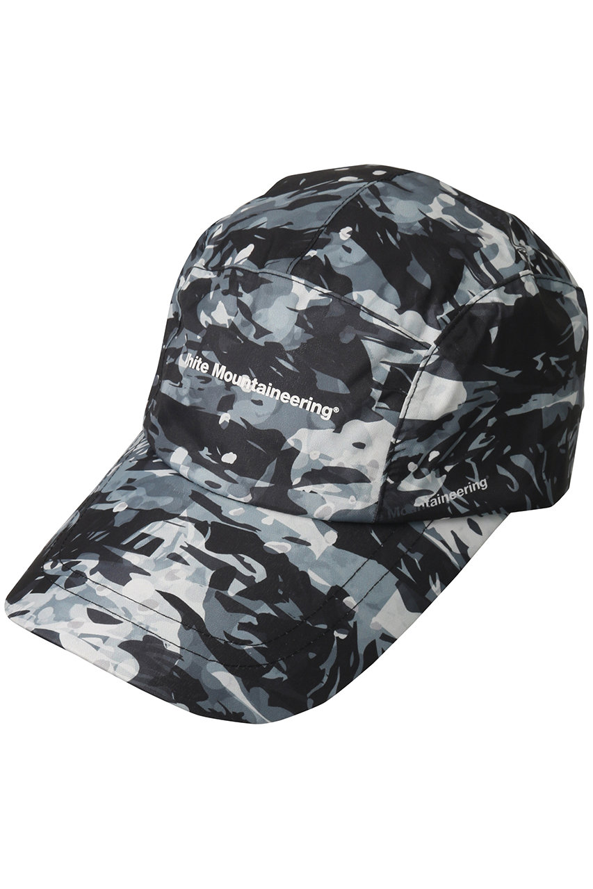 SALE 【40%OFF】 White Mountaineering ホワイトマウンテニアリング メンズ(MENS)AETX-TECHカモ柄キャップ ブラック