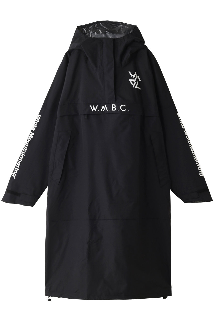 SALE 【40%OFF】 White Mountaineering ホワイトマウンテニアリング メンズ(MENS)【W.M.B.C】ナイロンロングレインパーカー ブラック