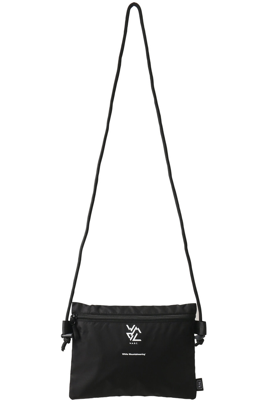 SALE 【40%OFF】 White Mountaineering ホワイトマウンテニアリング メンズ(MENS)【W.M.B.C】撥水ナイロンミュゼットバッグ ブラック
