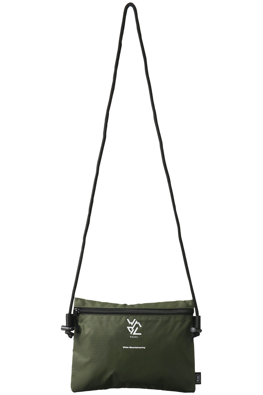 SALE 【40%OFF】 White Mountaineering ホワイトマウンテニアリング メンズ(MENS)【W.M.B.C】撥水ナイロンミュゼットバッグ カーキ