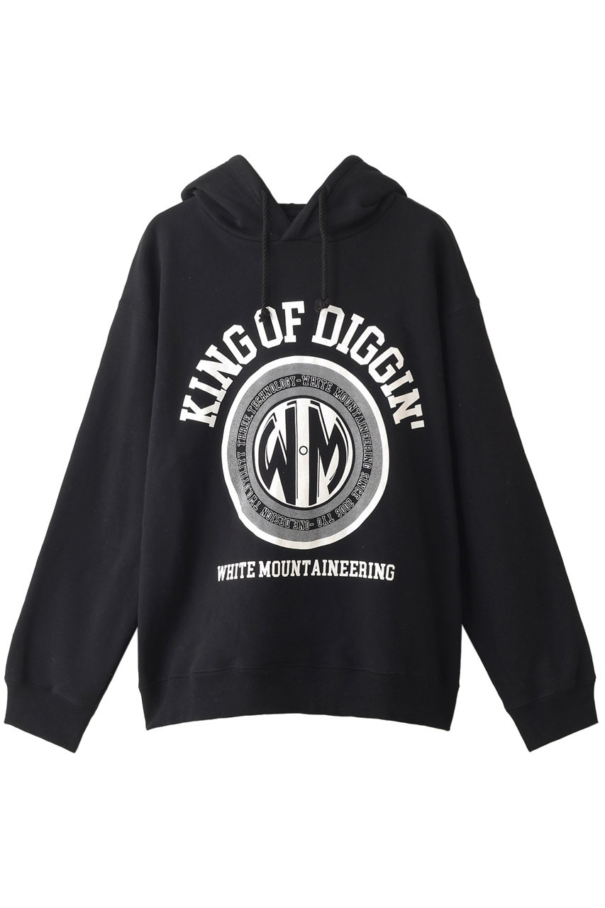 SALE 【50%OFF】 White Mountaineering ホワイトマウンテニアリング メンズ(MENS)KING OF DIGGIN' ビッグフーディー ブラック
