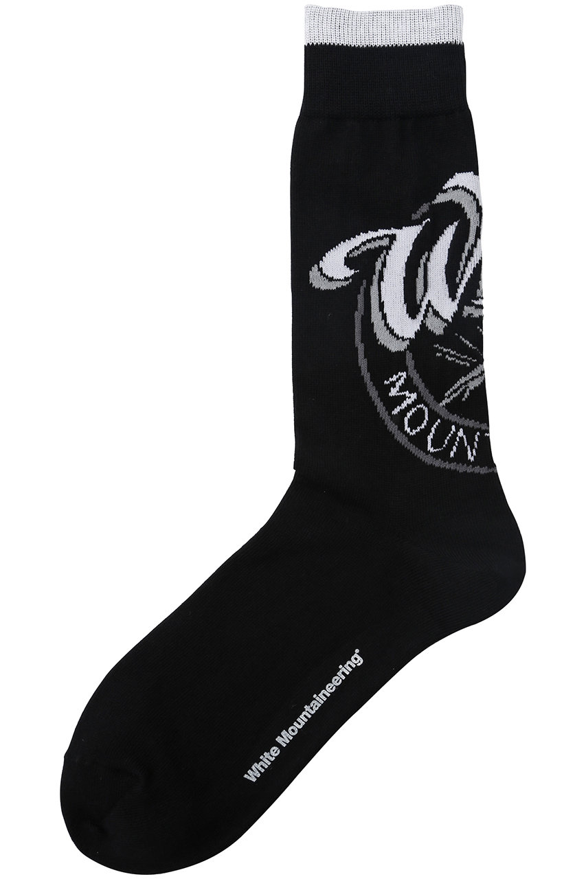 SALE 【50%OFF】 White Mountaineering ホワイトマウンテニアリング メンズ(MENS)WM ロゴソックス ブラック