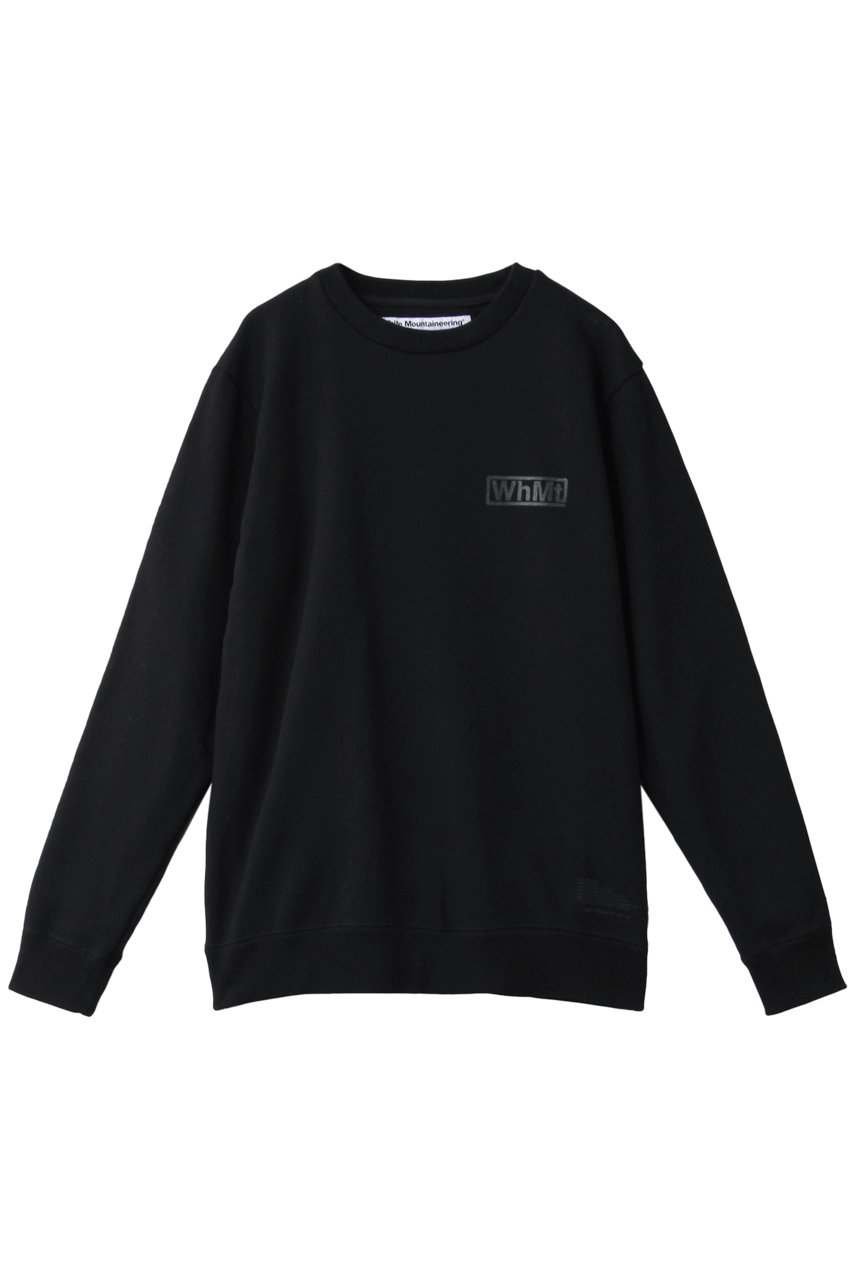 SALE 【40%OFF】 White Mountaineering ホワイトマウンテニアリング メンズ(MENS)ロゴプリントスウェットプルオーバー ブラック