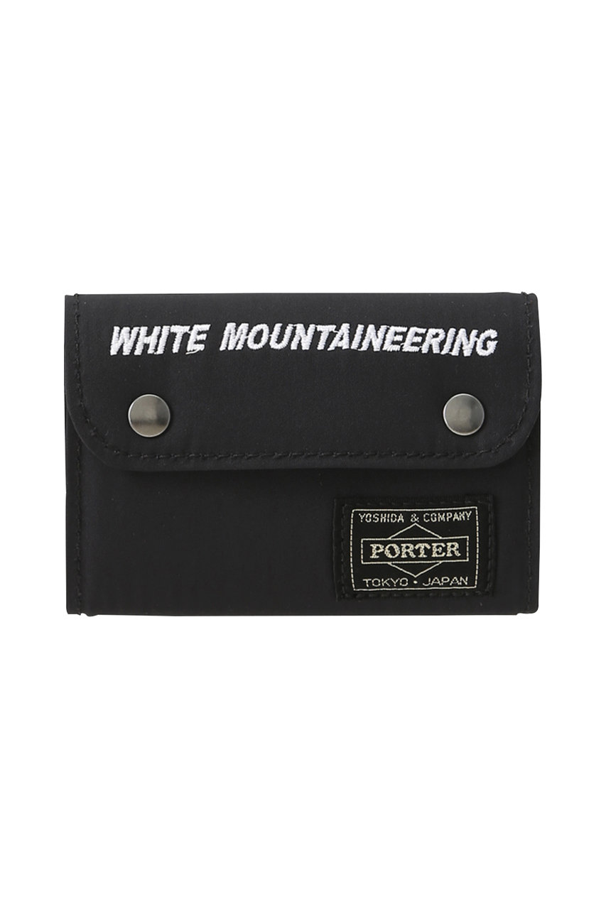 SALE 【40%OFF】 White Mountaineering ホワイトマウンテニアリング メンズ(MENS)【WM×PORTER】 ロゴ刺繍キーケース ブラック