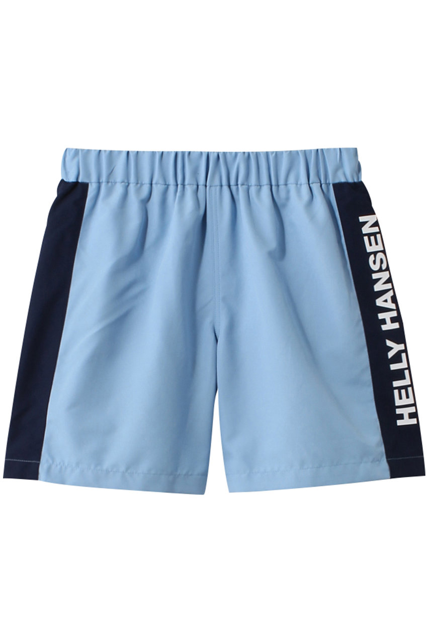 ヘリーハンセン/HELLY HANSENの【KIDS】ロゴビーチショーツ(ペールブルー×オーシャンネイビー/HJ72419)