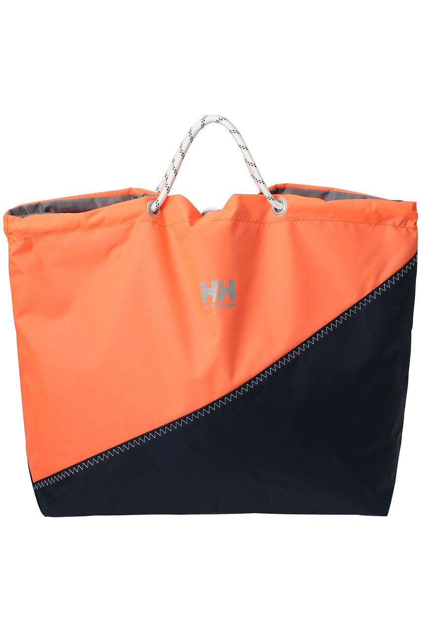 ヘリーハンセン/HELLY HANSENの【UNISEX】シグナルフラッグトート(フラッシュオレンジ×ネイビー/HY92453)