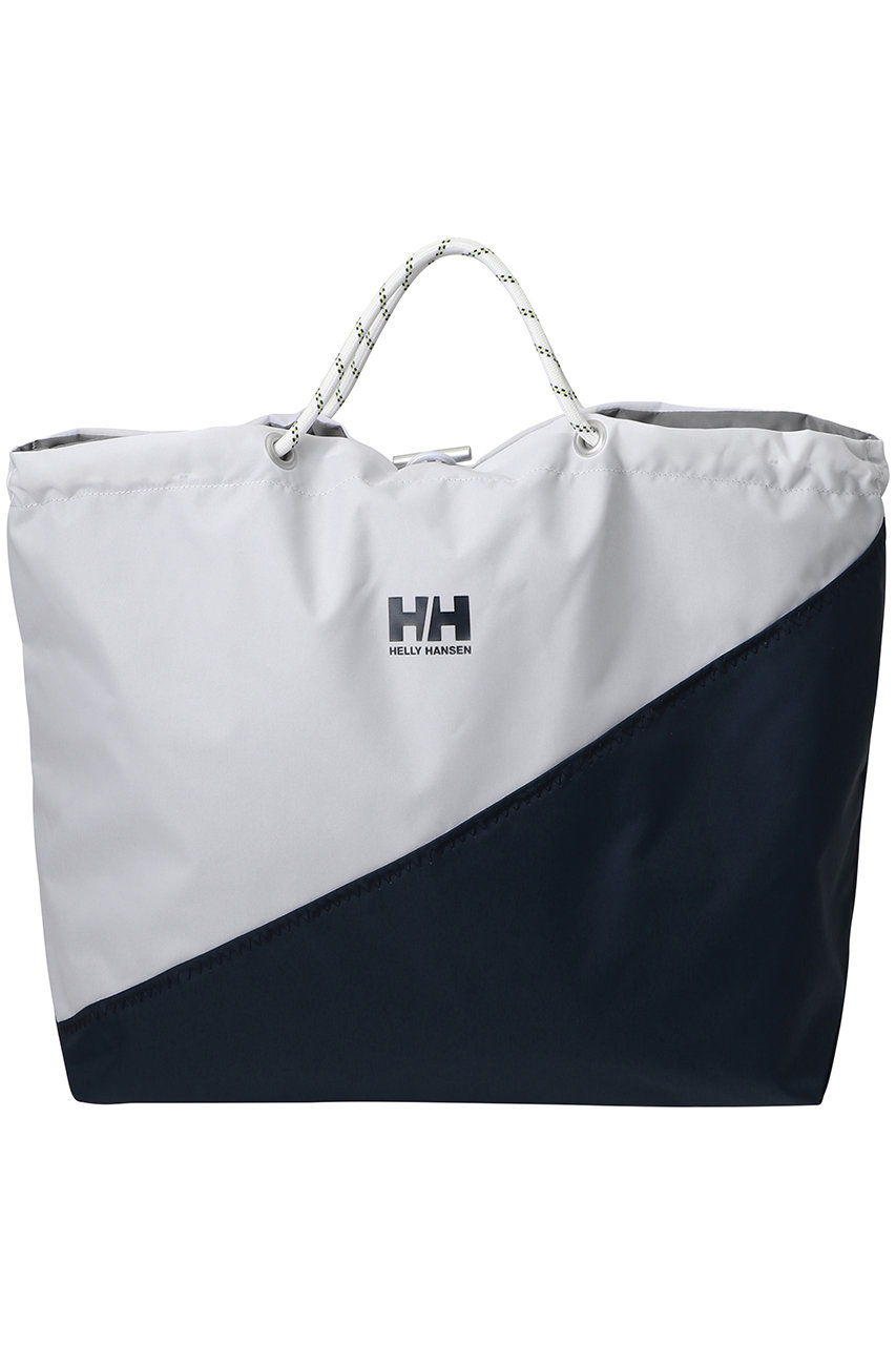 ヘリーハンセン/HELLY HANSENの【UNISEX】シグナルフラッグトート(ホワイト×ネイビー/HY92453)
