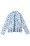 【KIDS】Kプリントフルジップラッシュガード ヘリーハンセン/HELLY HANSEN サニーブルー