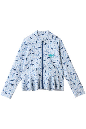 ヘリーハンセン/HELLY HANSENの【KIDS】Kプリントフルジップラッシュガード(200200/200202)