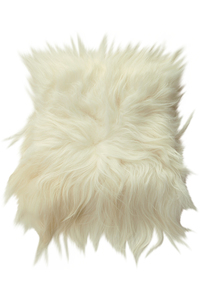 <ELLE SHOP>【TERGUS】椅子ISLANDSHEEP37* ホワイト