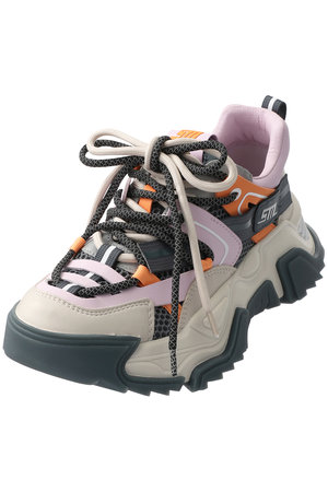 スティーブ・マデン/STEVE MADDENのKINGDOM ボリュームソールダブルレースアップスニーカー(130500/130501)