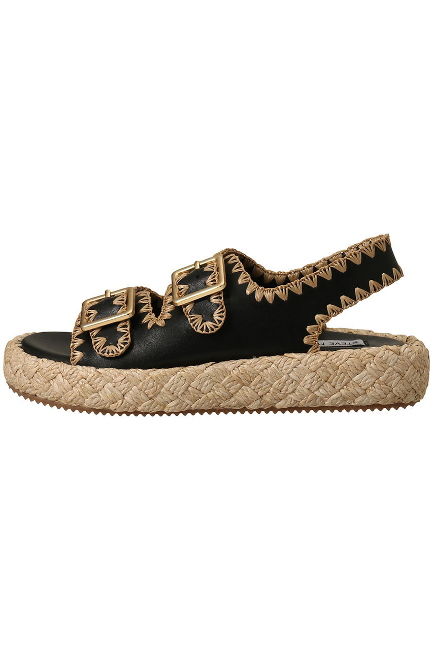 Steve Madden/Portofino 厚底ダブルベルトサンダル PORTOFINO 厚底ダブルベルトサンダル BLACK – Steve Madden Japan