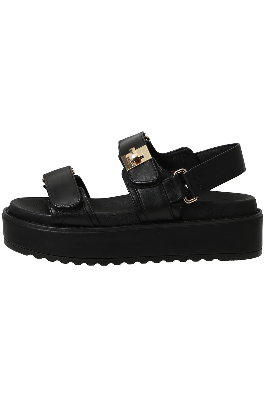 【Steve Madden】Bigmona 上品シルエット厚底サンダル BIGMONA Natural Raffia Leather Women's Platform Sandal