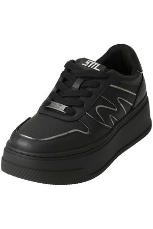 スティーブ・マデン/STEVE MADDENのDYNAMO メタルライン厚底スニーカー(130500/130501)