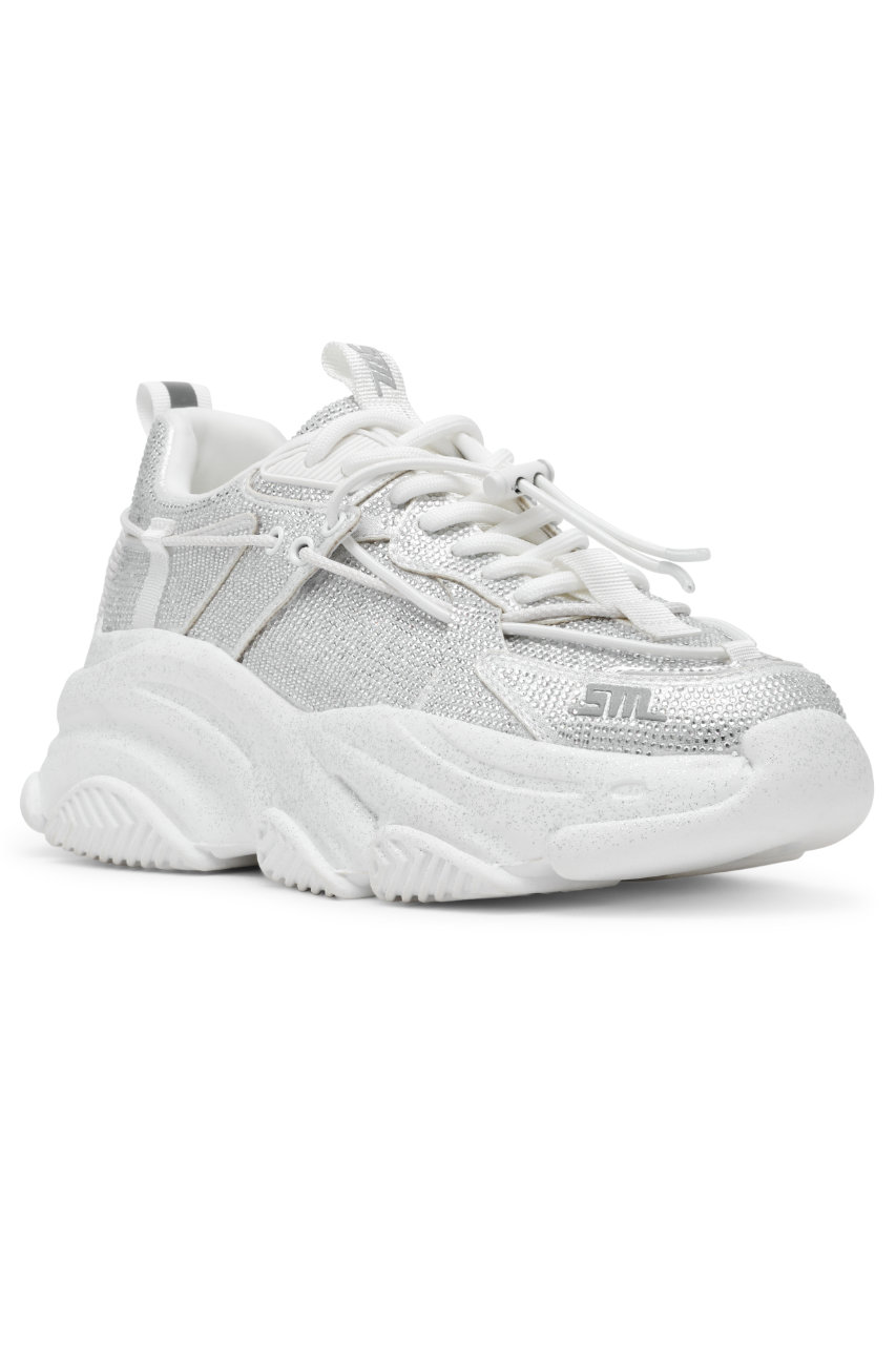 STEVE MADDEN VAULT 2R ボリュームソール ラインストーンスニーカー (WH, 8(24cm)) スティーブ・マデン ELLE SHOP STEVE MADDEN VAULT 2R ボリュームソール ラインストーンスニーカー (WH, 8(24cm)) スティーブ・マデン ELLE SHOP