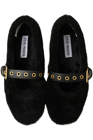 スティーブ・マデン/STEVE MADDENのTOASTY ファーメリージェーン(130400/130401)