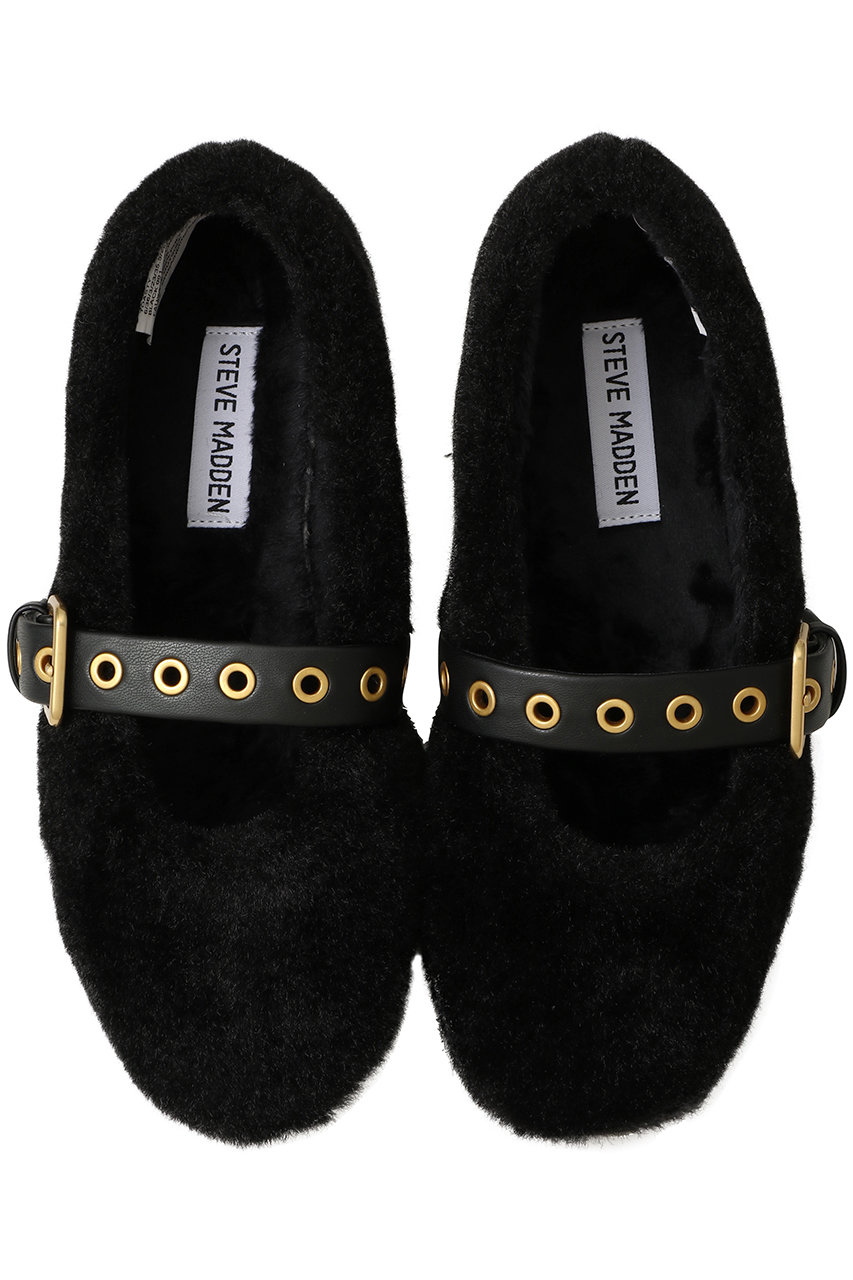 STEVE MADDEN TOASTY ファーメリージェーン (BLK, 6.5(約23cm)) スティーブ・マデン ELLE SHOP STEVE MADDEN TOASTY ファーメリージェーン (BLK, 6.5(約23cm)) スティーブ・マデン ELLE SHOP